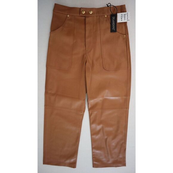 BLANKNYC 45IJ2935NO Women's Sz 29 Brown Thick Skin Baxter Rib Cage Pants - Picture 1 of 10